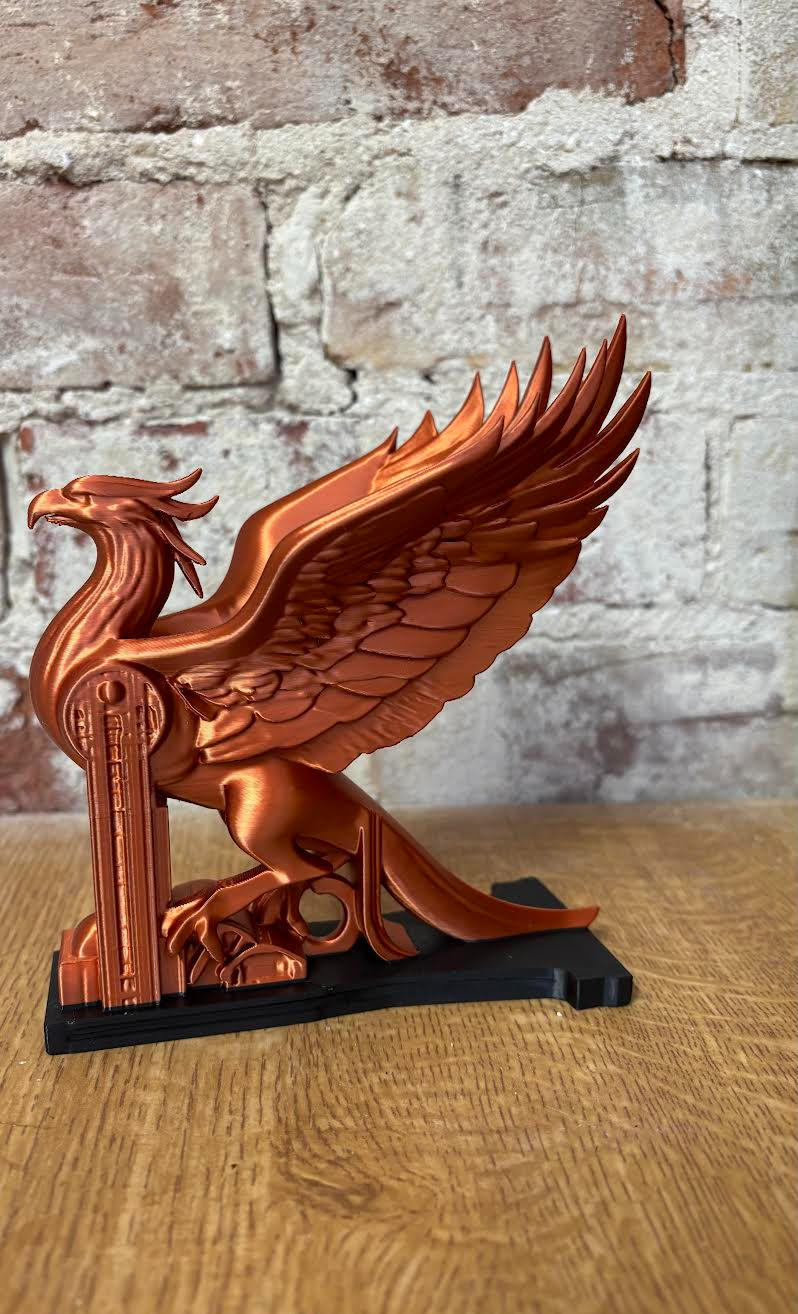 Phoenix Art Deco inspired statue