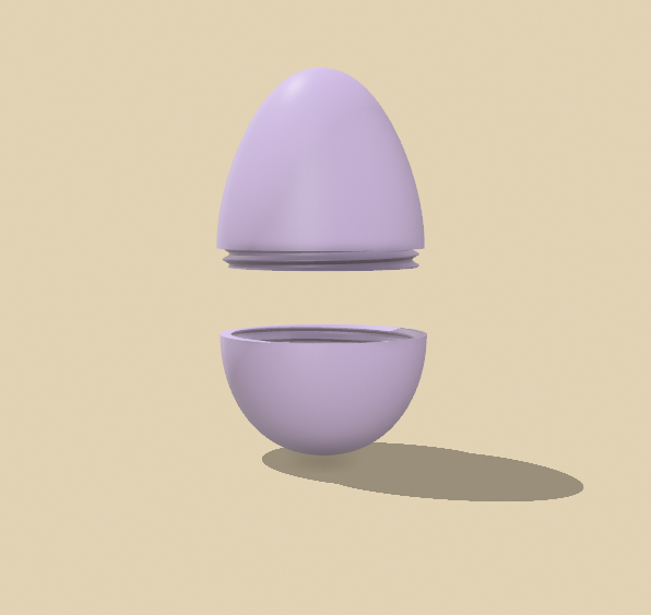 Threaded Easter Egg