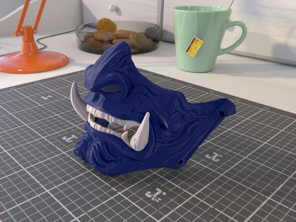 Oni Mask (Samurai Mask) #2