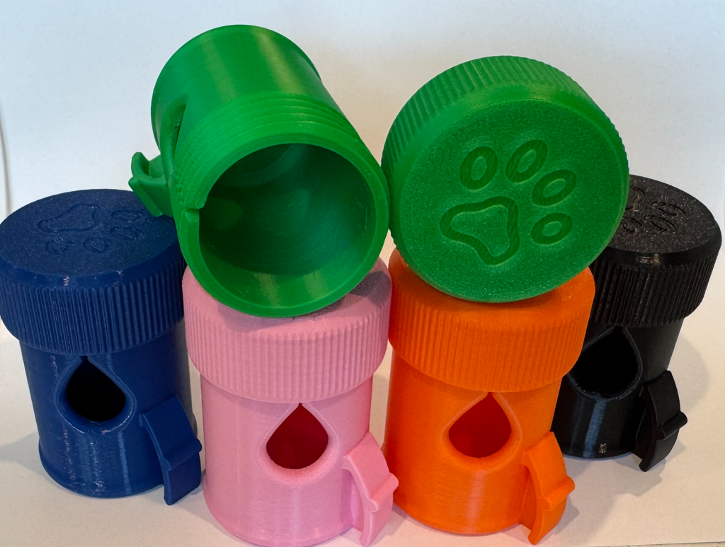 Dog Bag Dispenser for Flexi Leash Remix