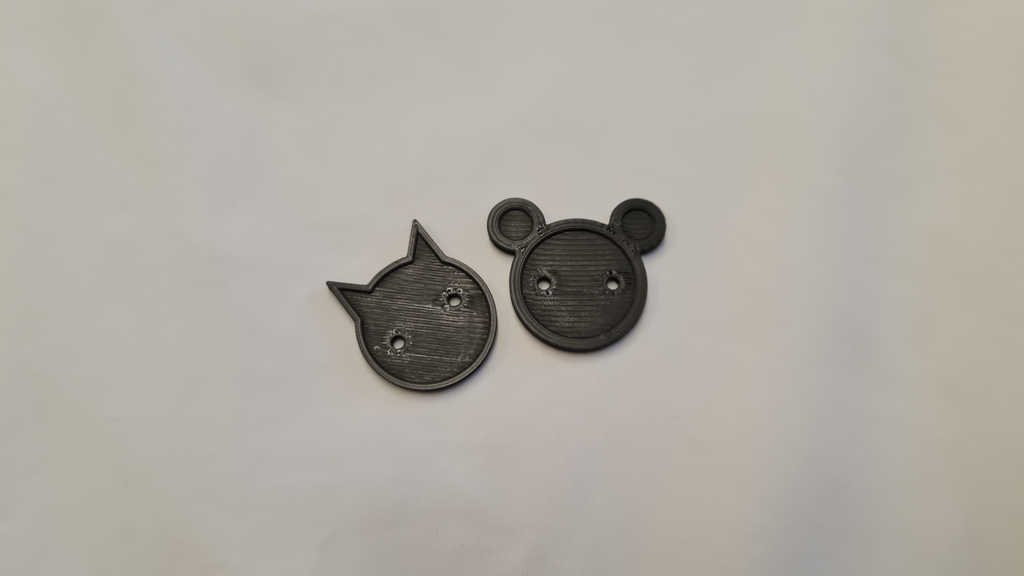 TEDDY BUTTON, KITTY BUTTON