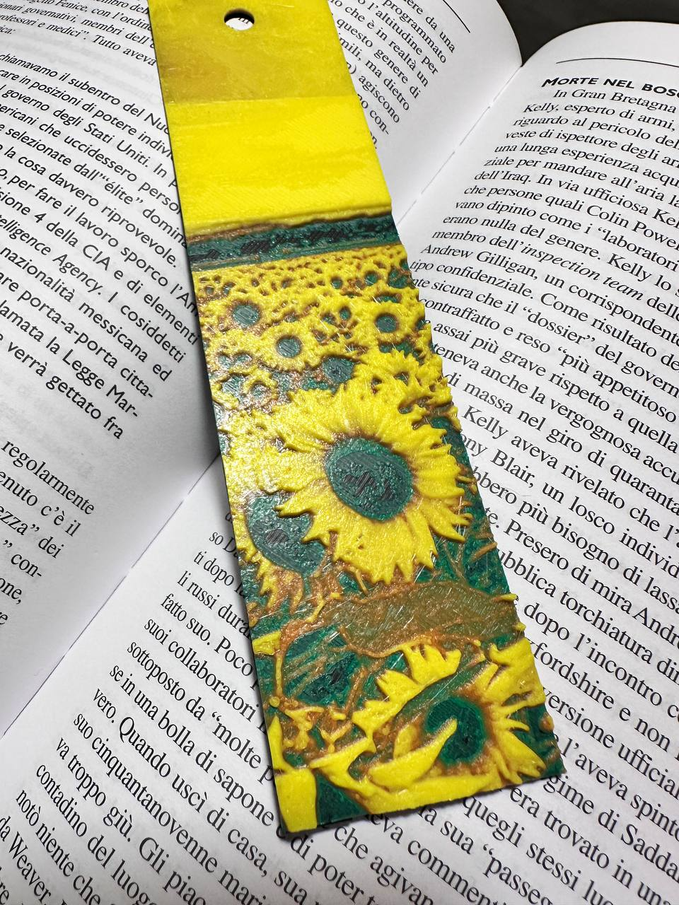 Sunflowers Bookmark