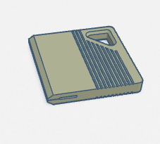 Metal Razor Blade Knife Scraper Remix with Magnets and cap