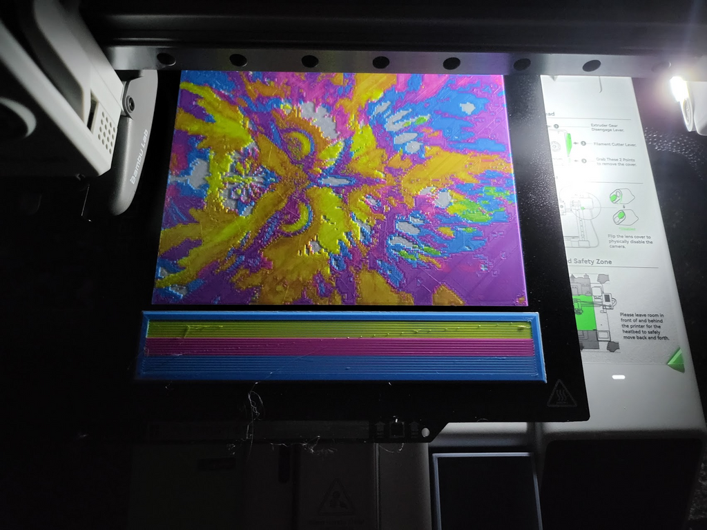 Owl CMYK Lithophane