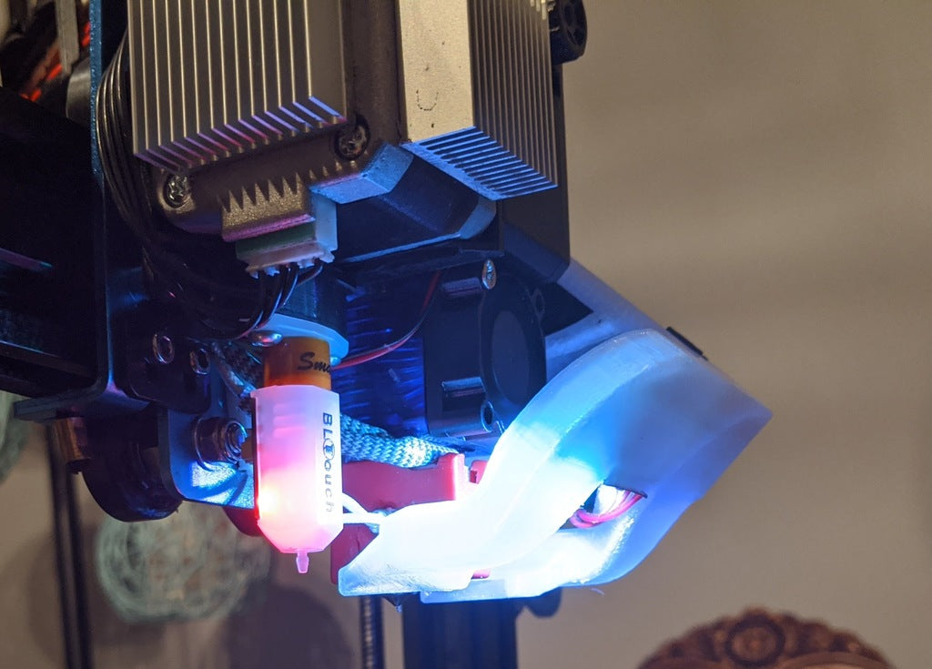 Sovol SV01 5015 fan duct for Volcano hotend