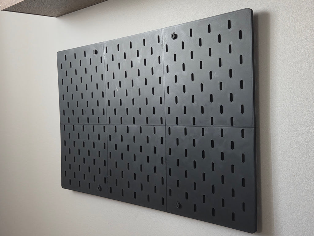 360mm x 560mm SKÅDIS style pegboard: 6pcs