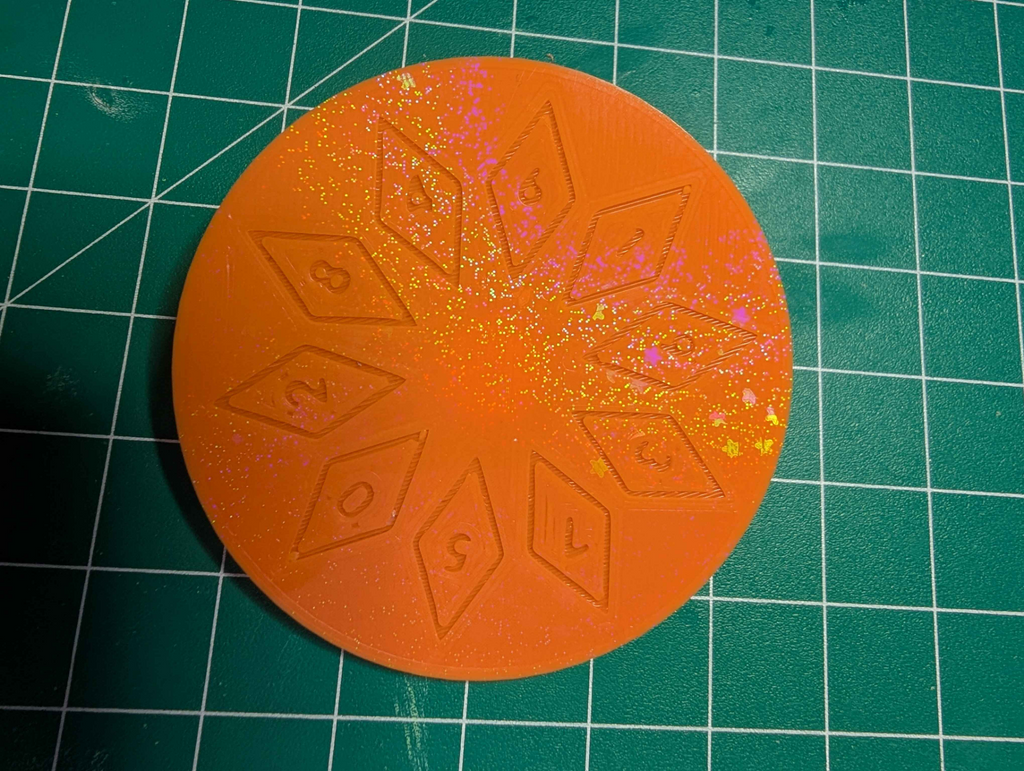 D10 spinning plate