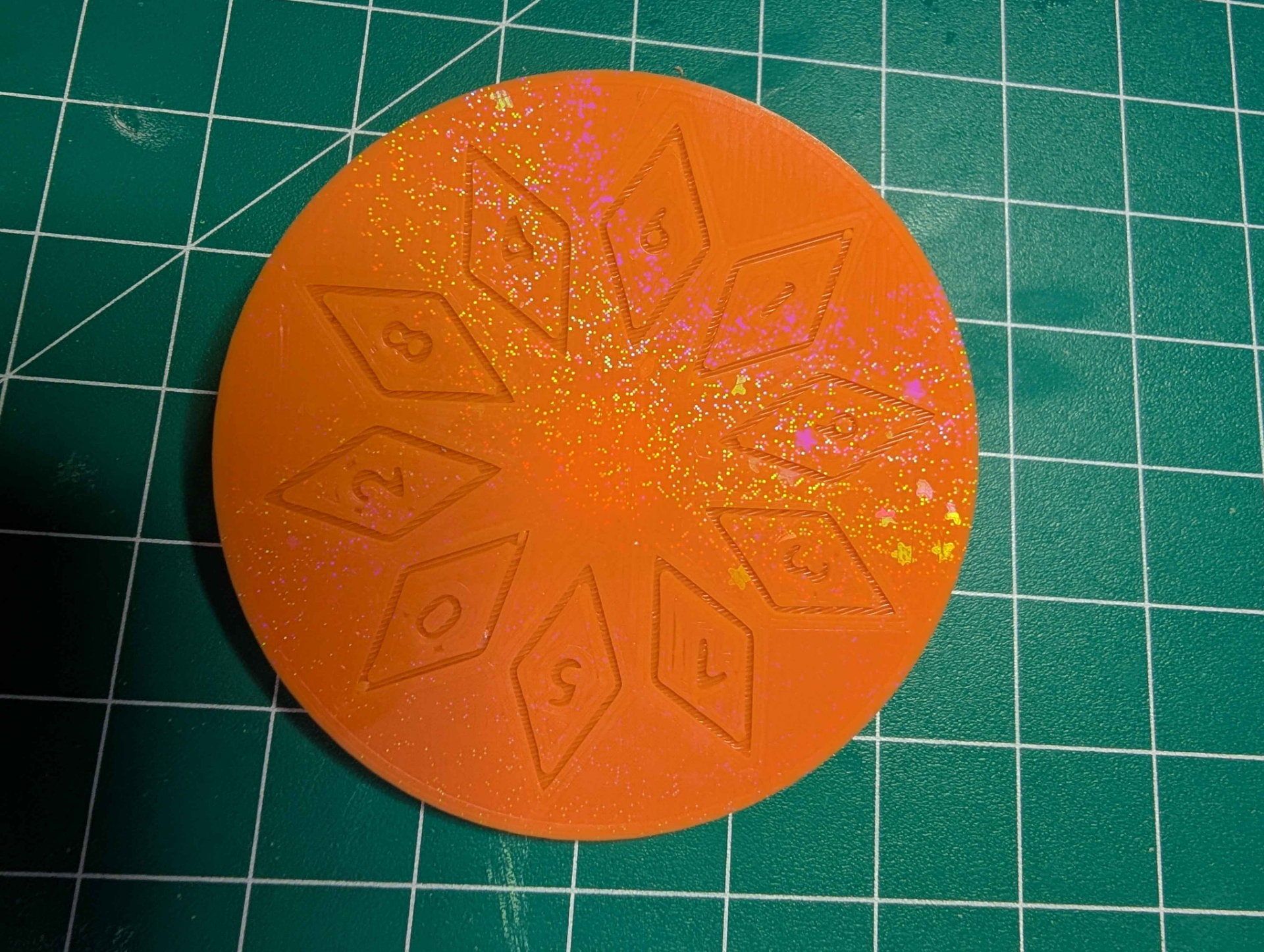 D10 spinning plate