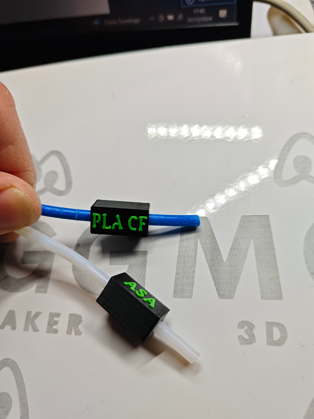 FILAMENT MODEL IN PTFE TUBES