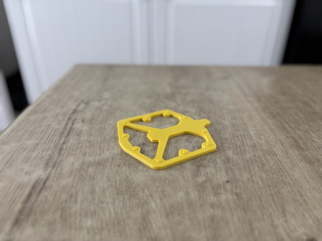 Bike pedal drink coaster