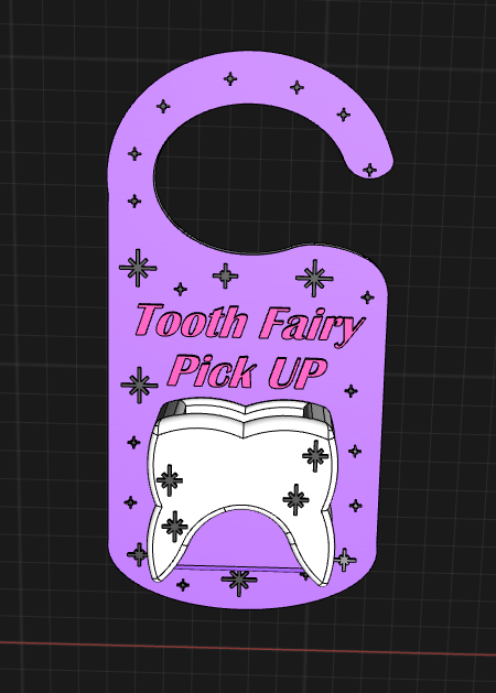 Tooth Fairy Pick Up DND with Customizable name