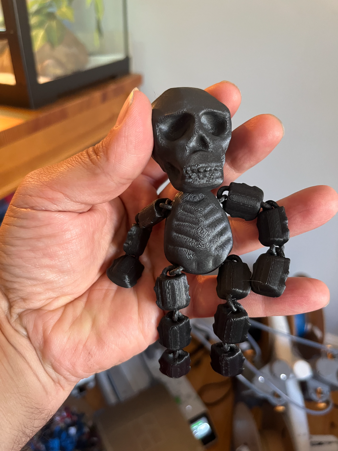 Articulated Skeleton Halloween Ornament Decoration