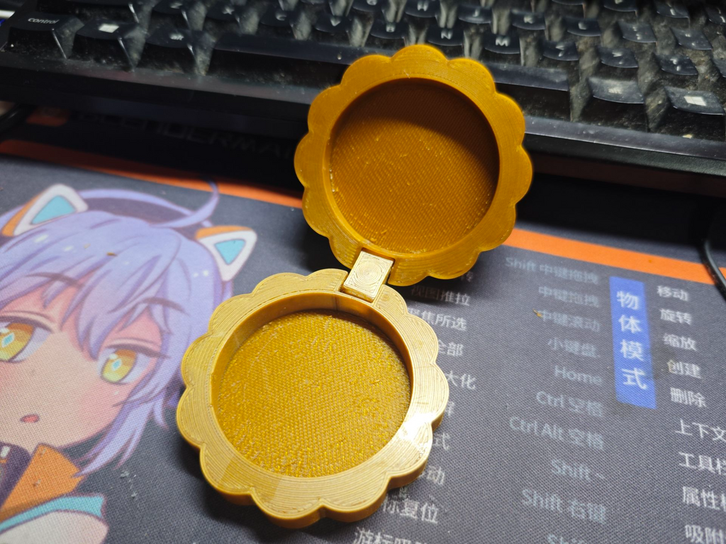 铰链结构月饼盒