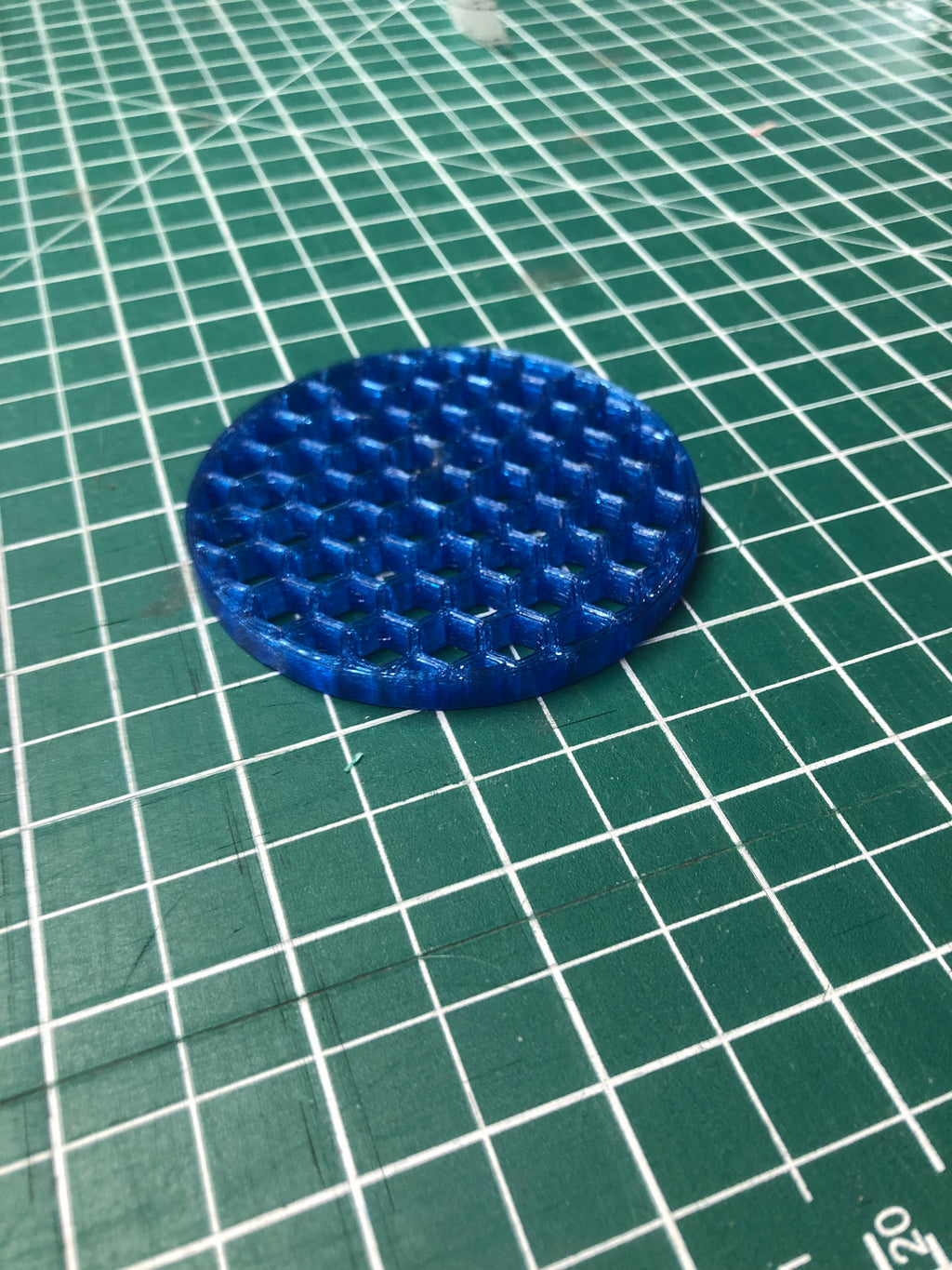 Indented Honeycomb Coaster