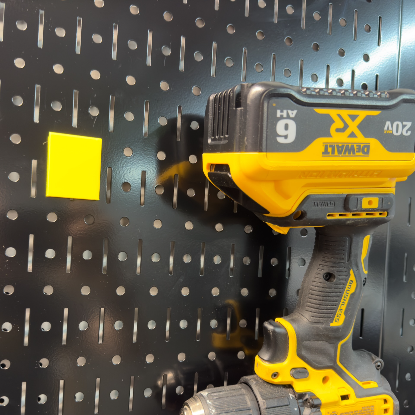DeWalt Drill / Driver pegboard hook.