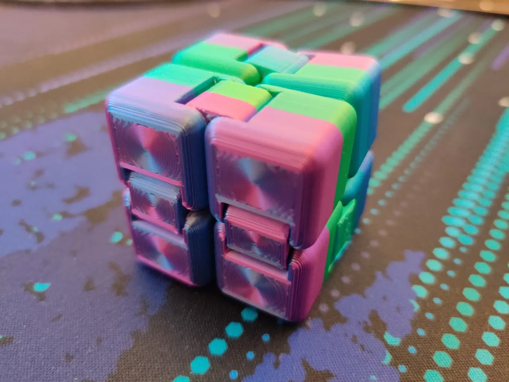Yet Another Fidget Infinity Cube v2