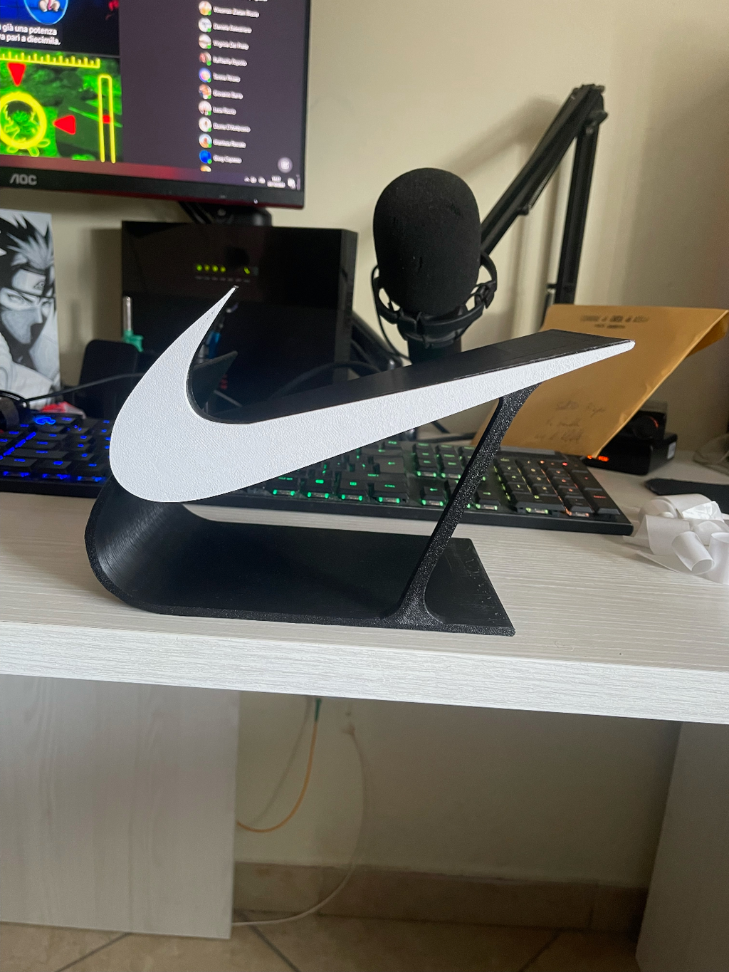 espositore scarpe nike