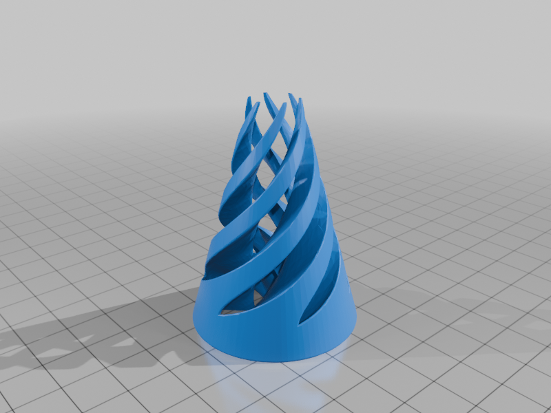 Ultra Durable Cone Fidget Passthrough Spiral Toy