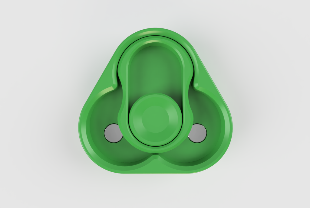 Magnetic sliding fidget