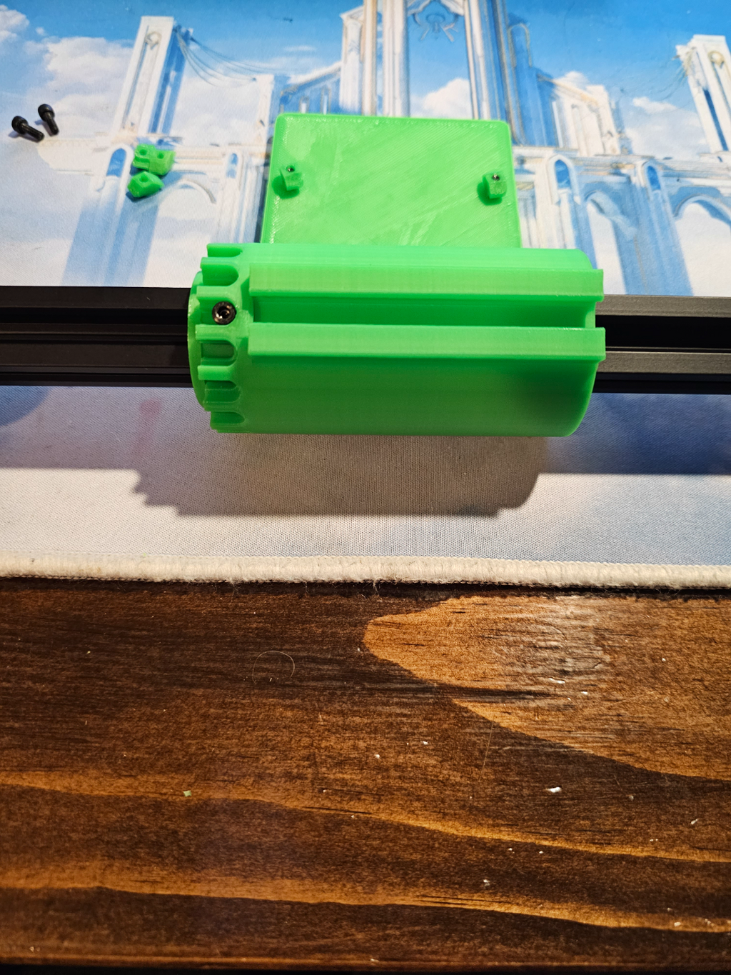 360 Cylinder Mount for 2020 Extrusion