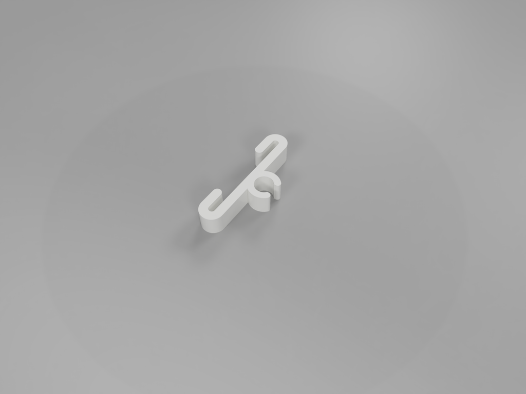 Bowden Tube Clip to print head cable for Kobra 2 Pro