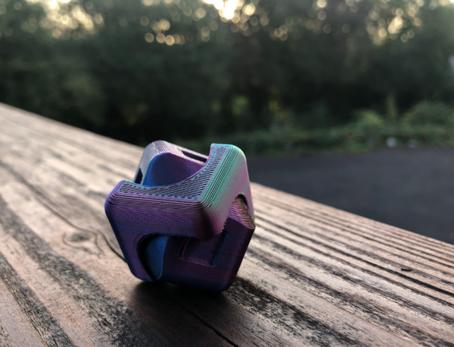 Spin Cube (Print in Place) 0.2mm nozzle