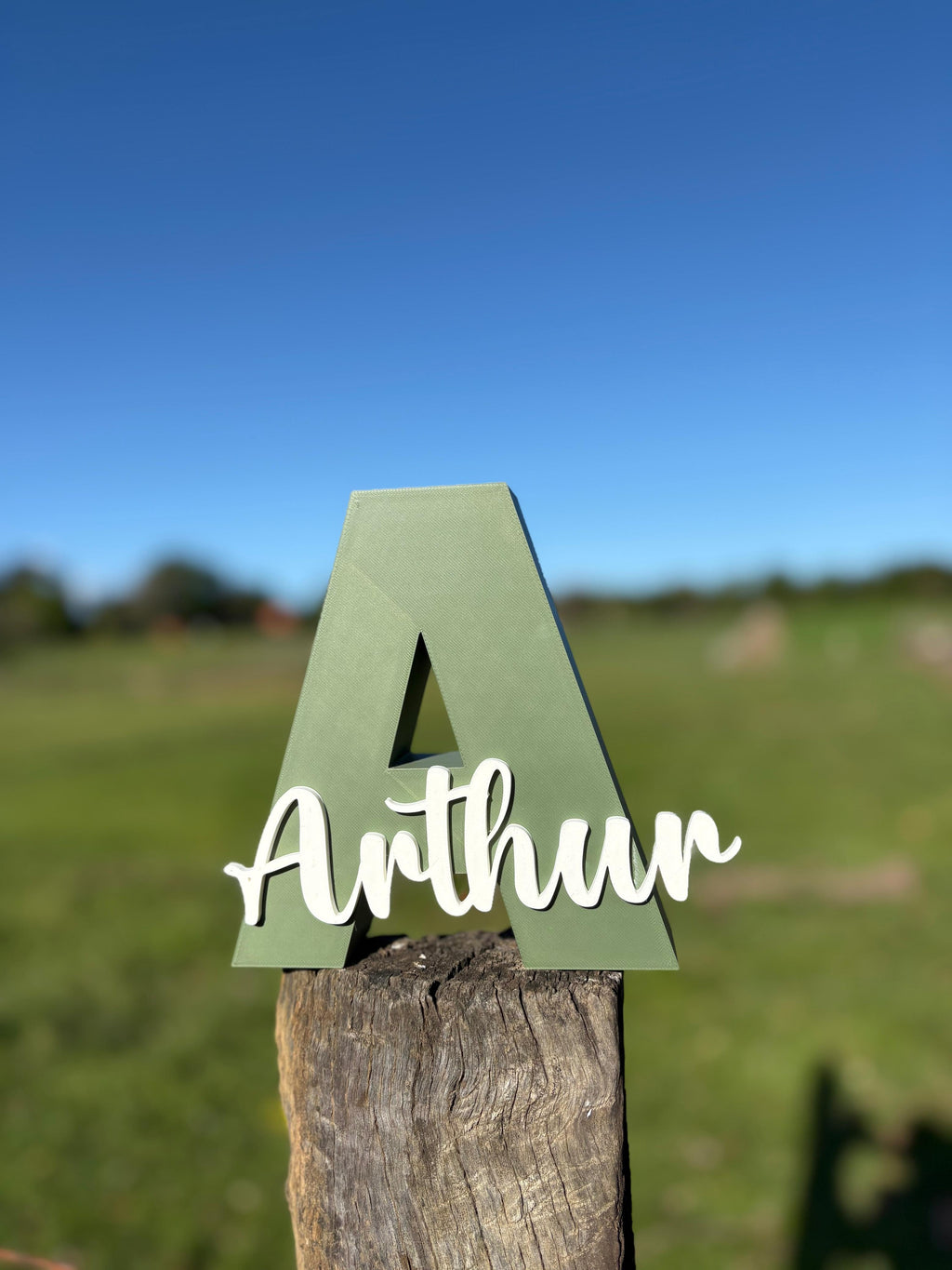Decorative Name Sign - Customizable