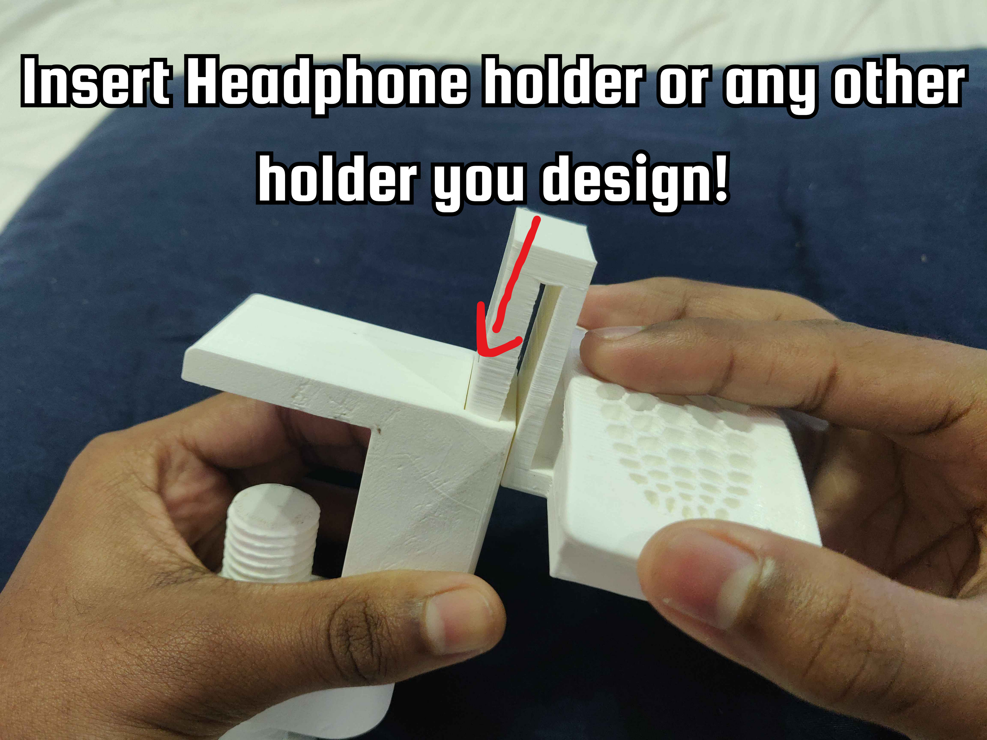 Customizable Desk Mount