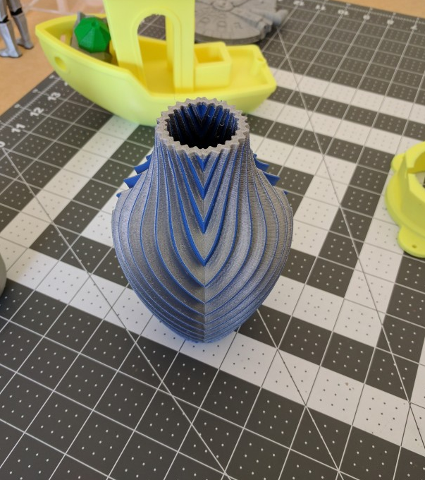 Chromatic Split Vase