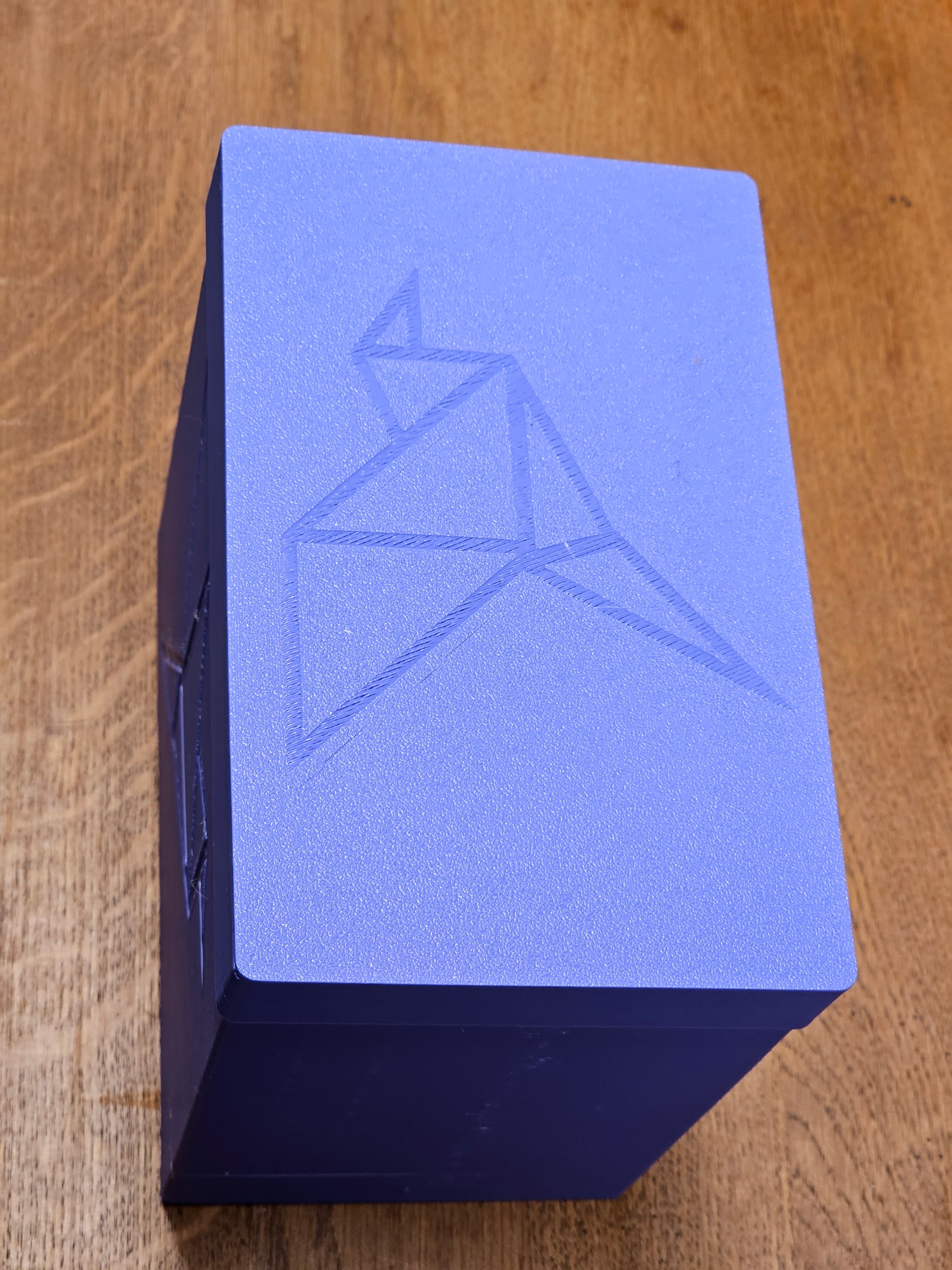Origami folding paper storage box