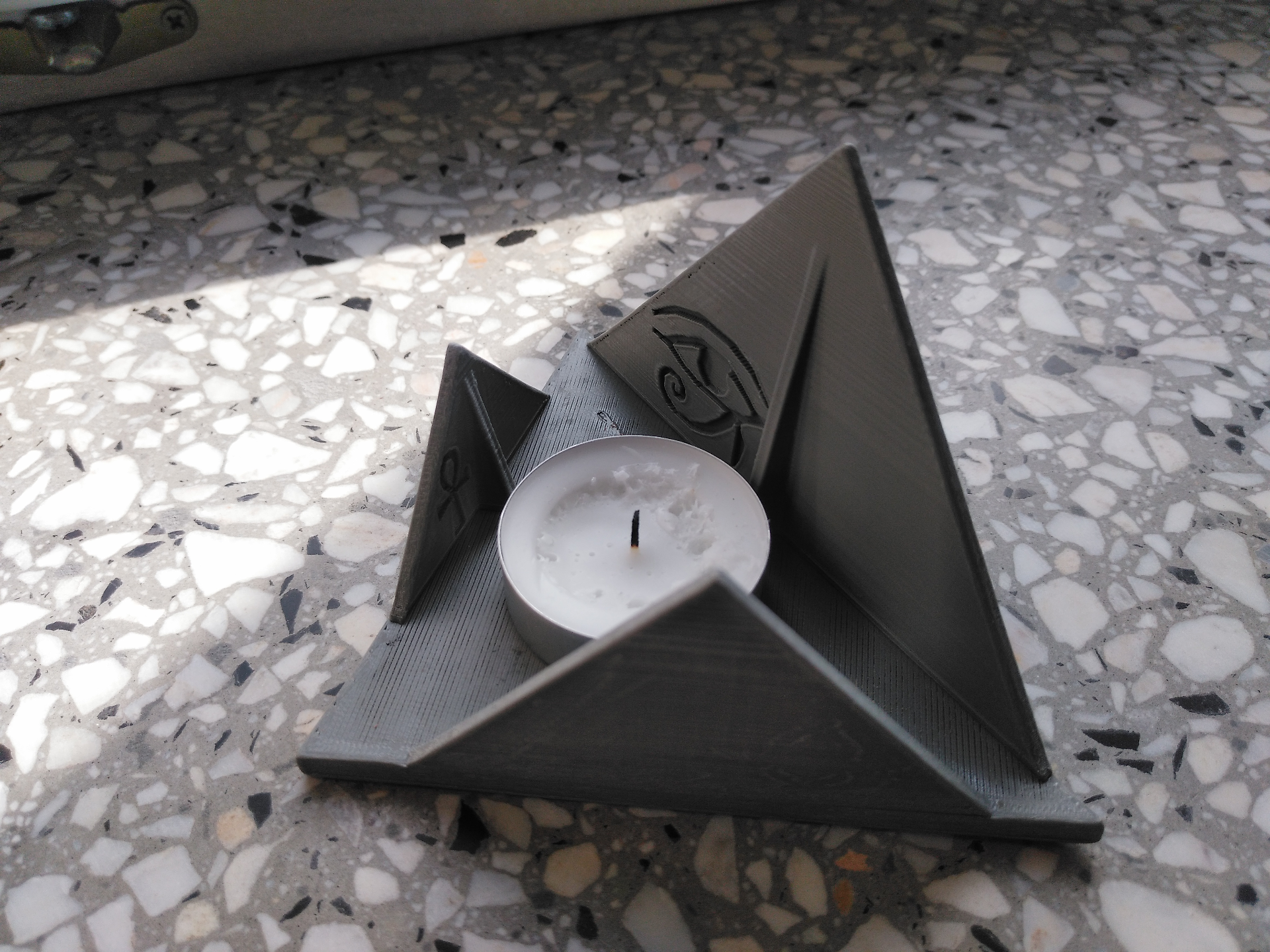 Pyramid Candle Stand