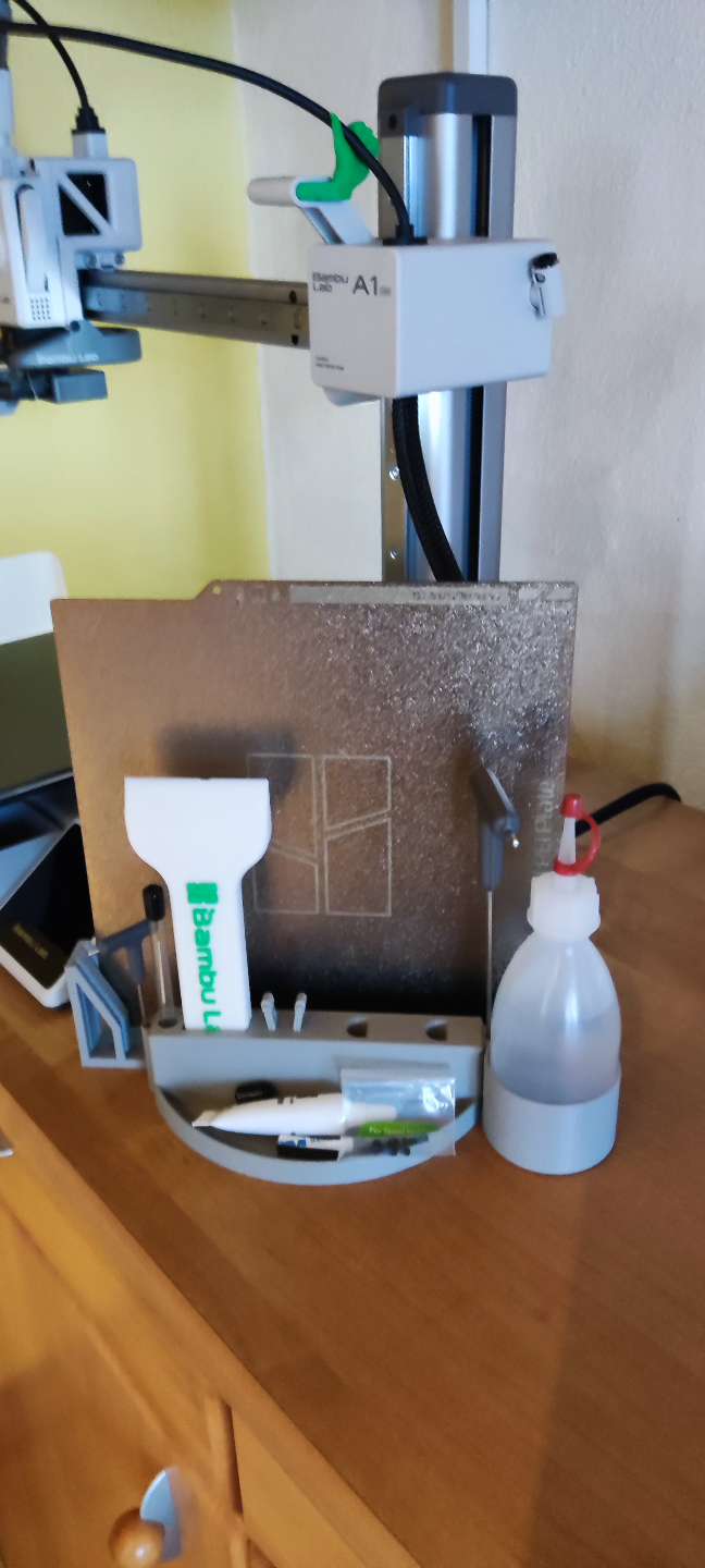 Bambulab A1 Mini Plates, Hotend & Essentials Organizer Stand