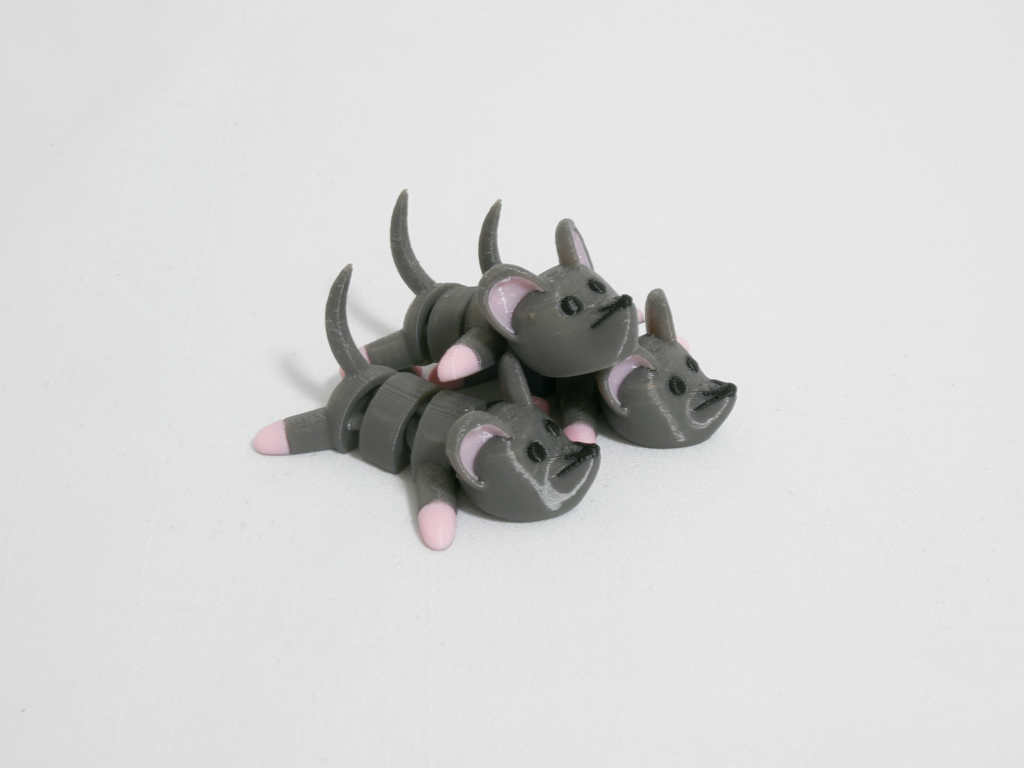 Articulated Pocket Pets – Baby Mouse
