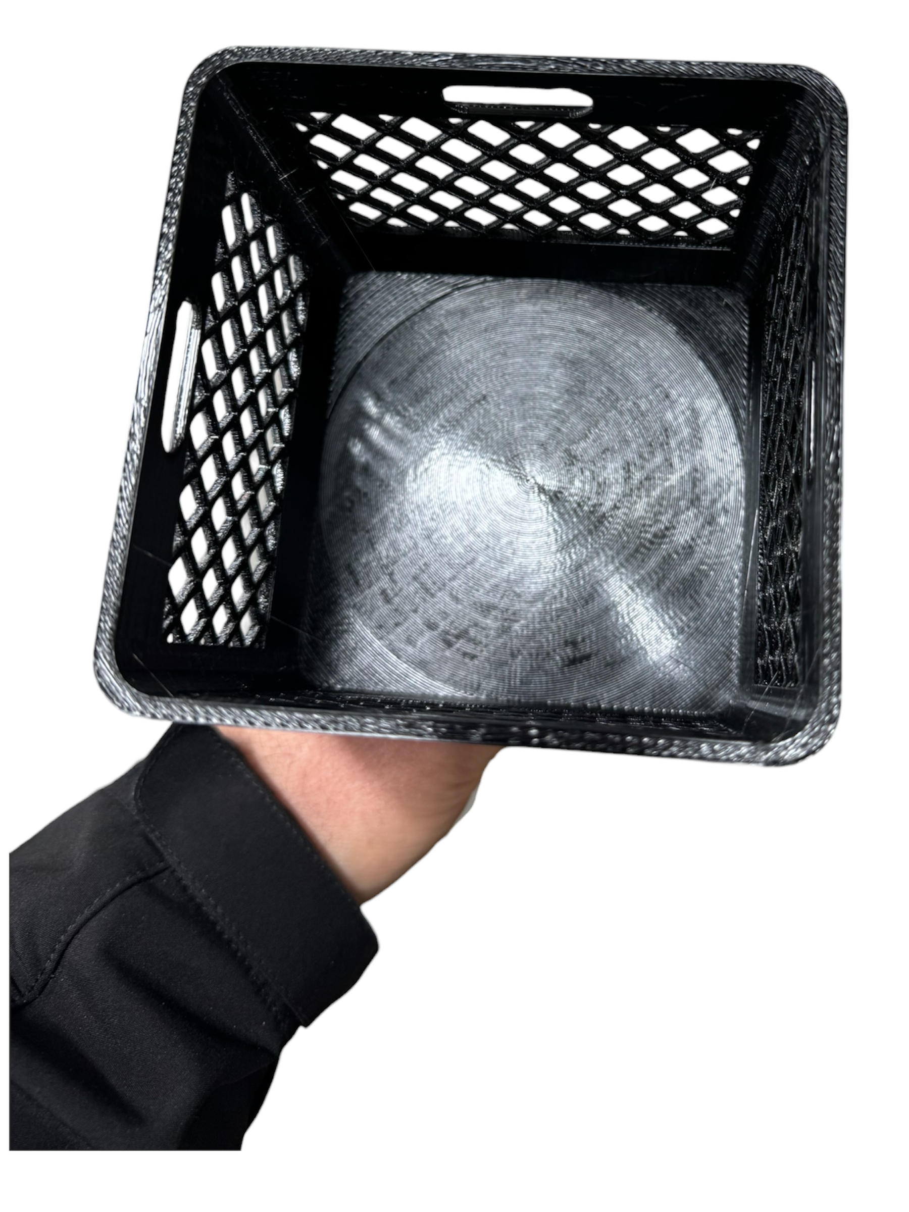 Mini Milk Crate Cup Holder
