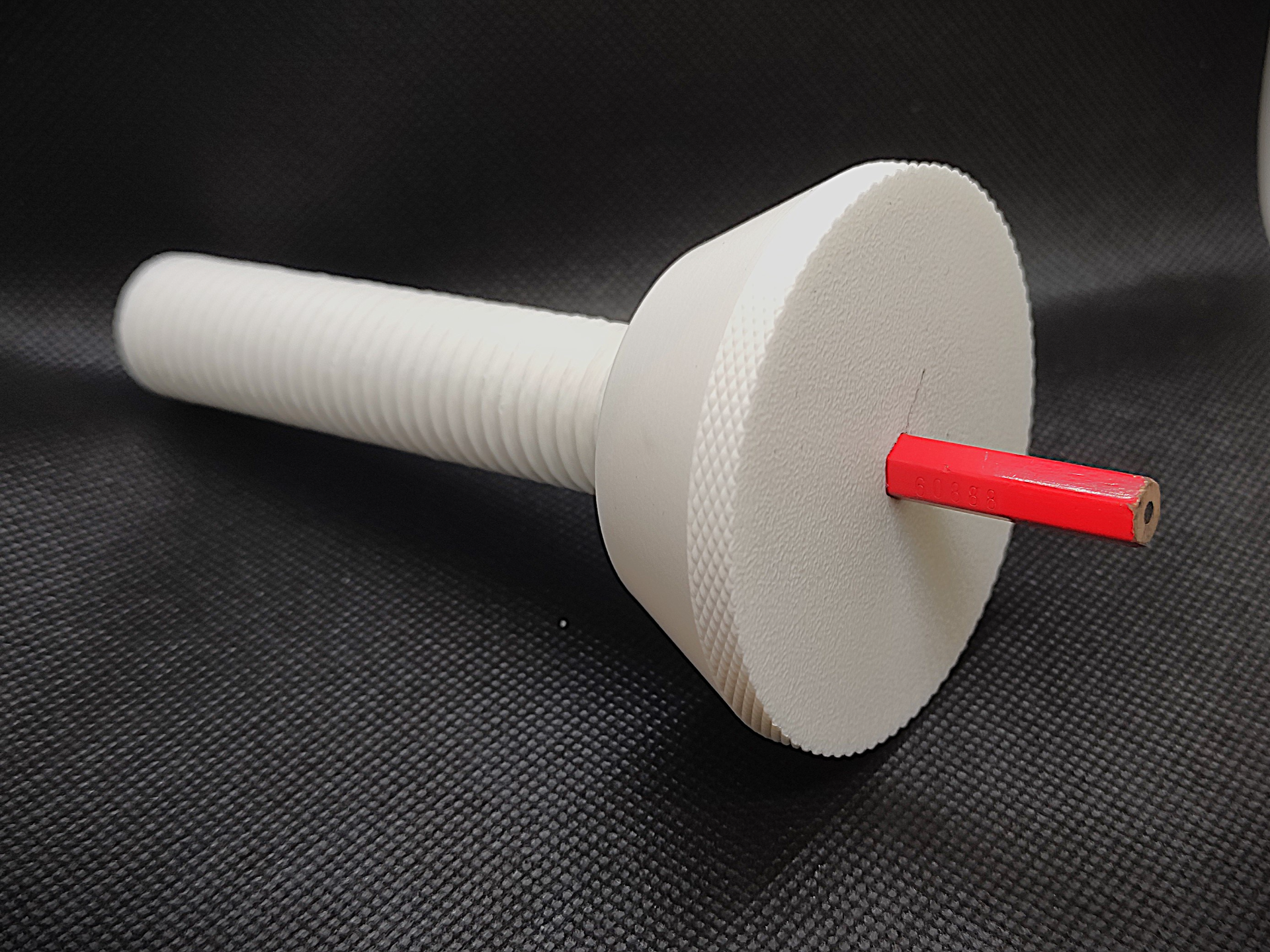 UPDATED: Simple Filament Respooler For Drill