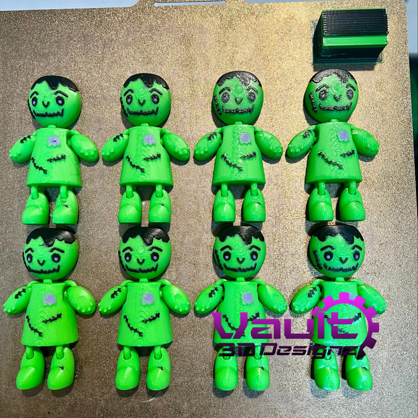 Flexi Franken Dude multicolor Halloween fidget