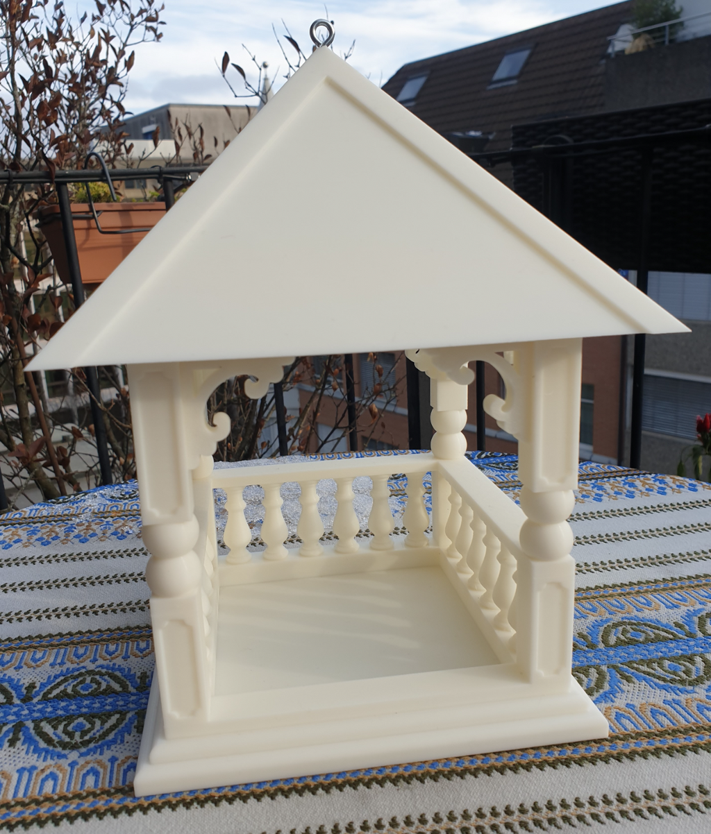 Vogel Futterhaus (Barock-Steil)
