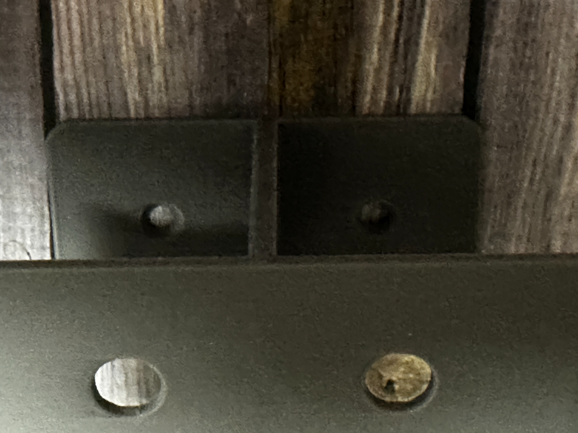 Dual under desk headset holder