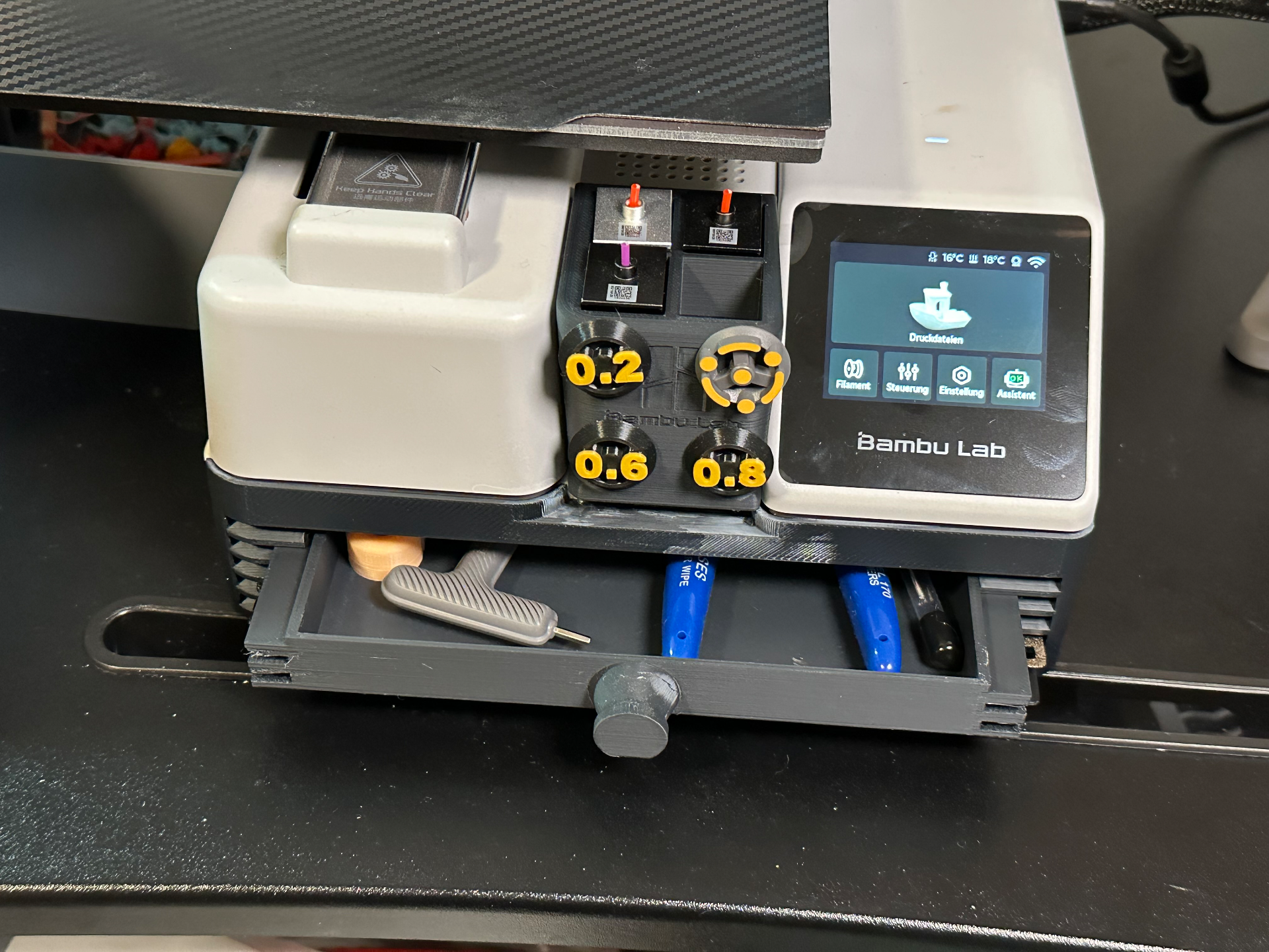Bambu Lab A1 Mini: Extra Drawer for the Printer Stand