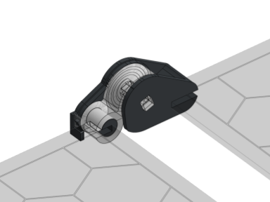 180° Locking Torsion Spring Hinge