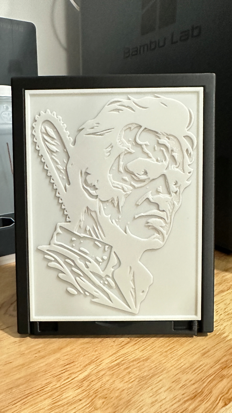 Ash Williams: Deadite Slayer Lithophane