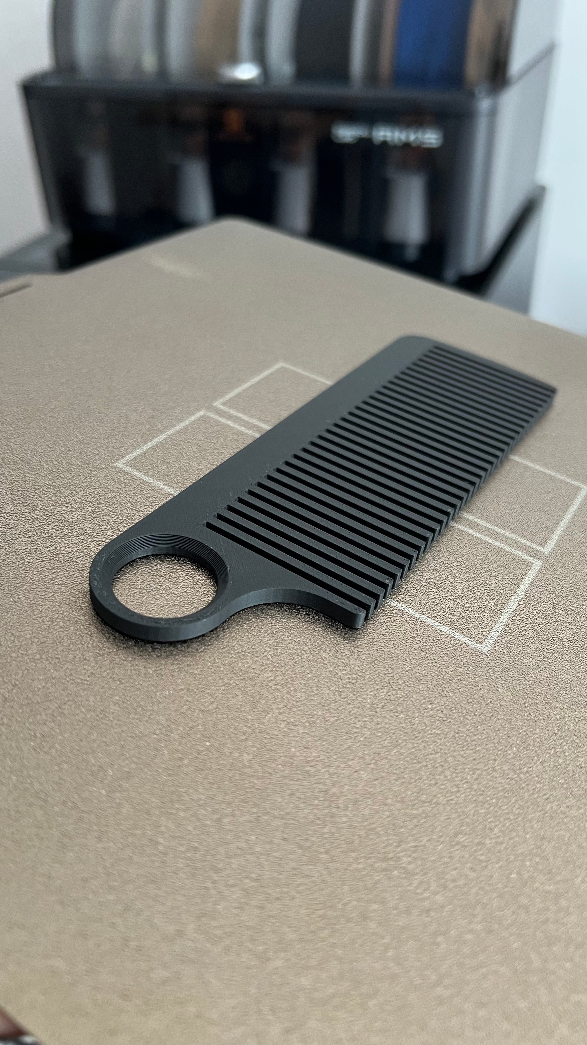 Minimalist Hair Comb – Easy & Fast 3D Print