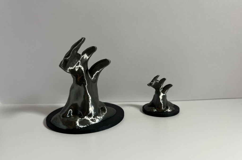 D&D Ooze / Jelly Monster, Support Free, 32mm 28mm