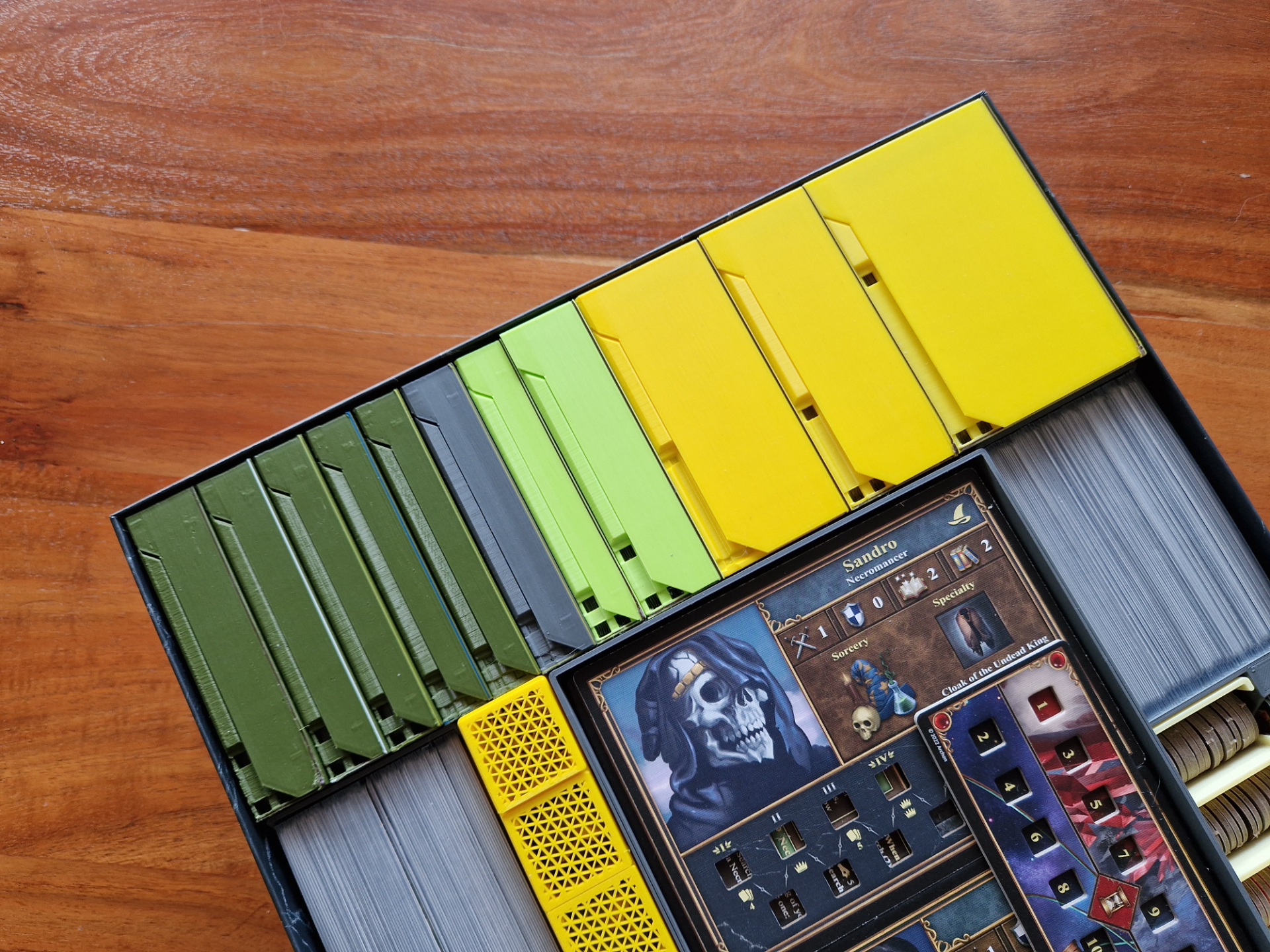 Card boxes for Heroes 3 Board Game Insert
