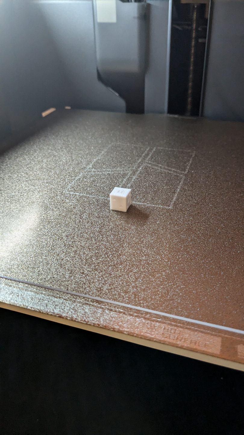 5-minutes calibration cube, the "speedcube"