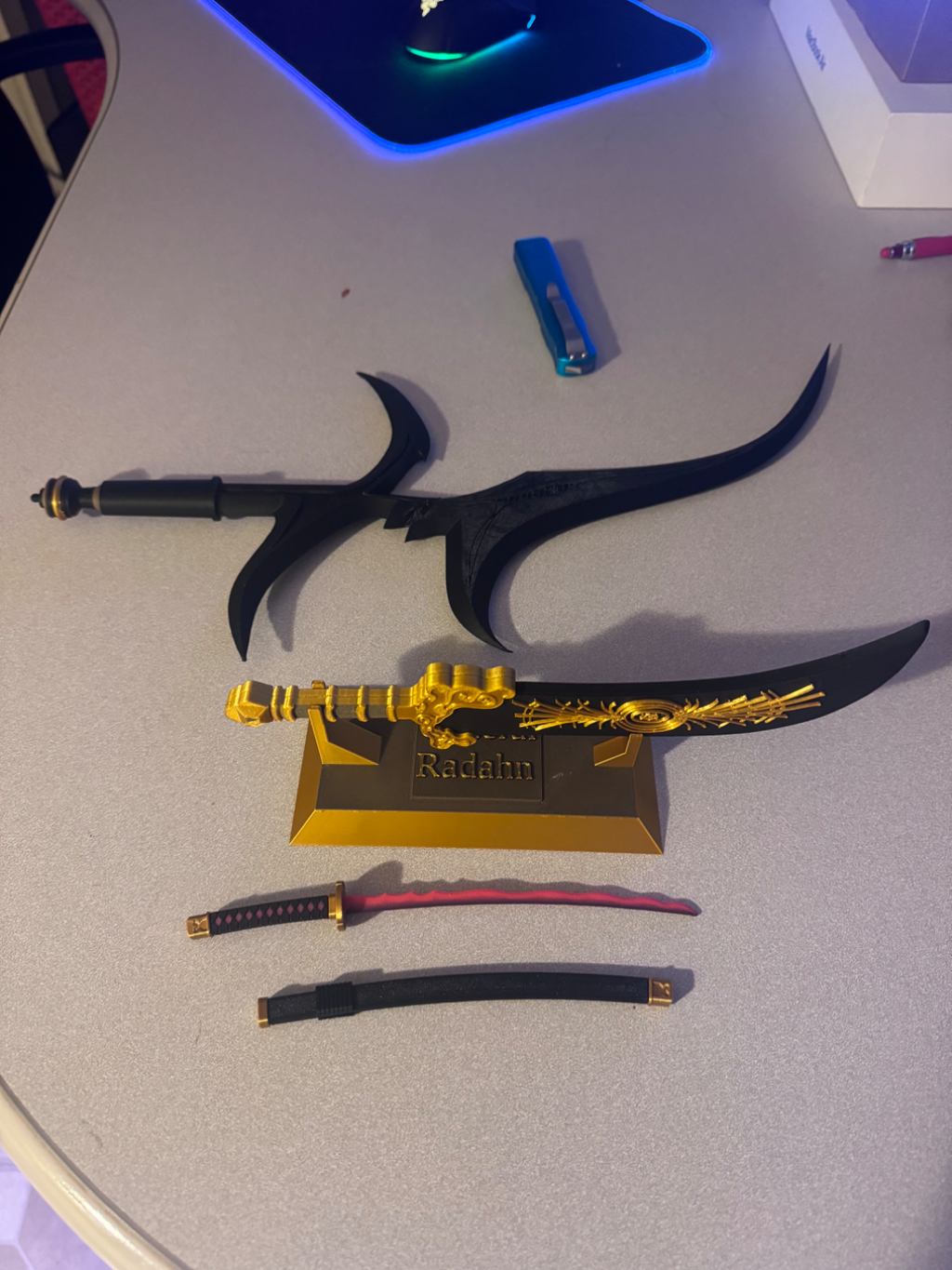 The Black Knife Museum Display