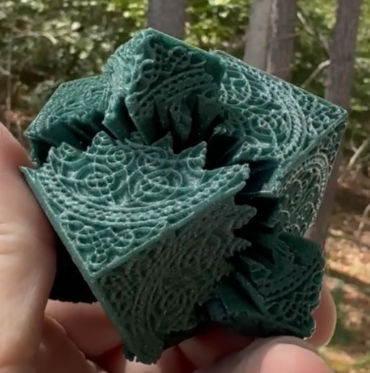 Celtic Fidget Gear Cube
