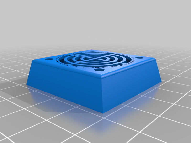 Raspberry Pi 3b Case - fan cover