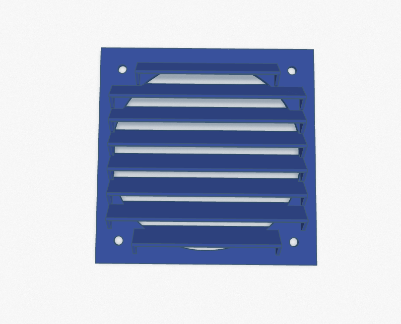 80mm Fan Cover - High Flow