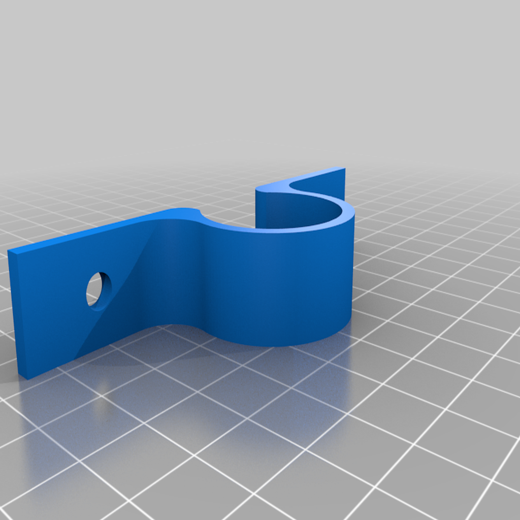 Wall Tube mount / bracket for 16 and 26 mm OD